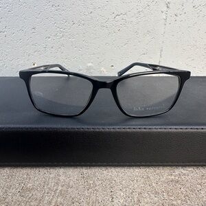 John Varvatos V379 54-17-145 Black Glasses